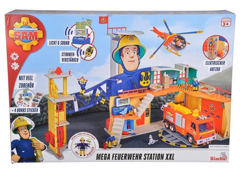 Zdjęcie zestawu zabawkowego Remiza Strażacka XXL Strażak Sam od Simba Toys