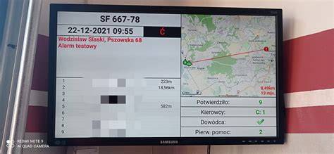 Panel monitorowania gotowości bojowej strażaków OSP w aplikacji