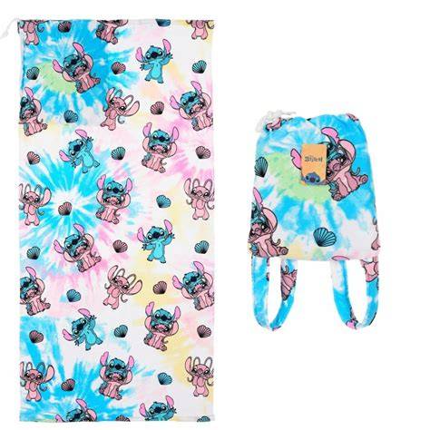 zdjęcie plecaka Stitch 3D z widocznymi wymiarami