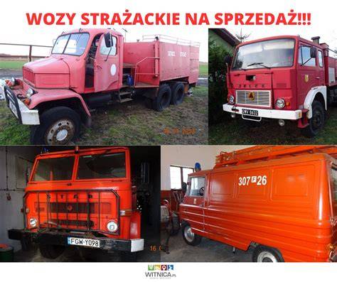 infografika przedstawiająca rozkład dofinansowania na wozy strażackie według typów (lekkie, średnie, ciężkie) w 2023 roku
