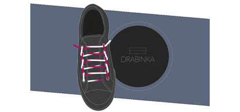 Zestawienie różnych technik sznurowania butów w formie infografiki