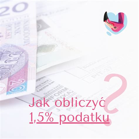 Grafika przedstawiająca mechanizm przekazywania 1,5% podatku