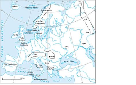 Mapa Europy z zaznaczonymi obszarami objętymi falami upałów i suszą