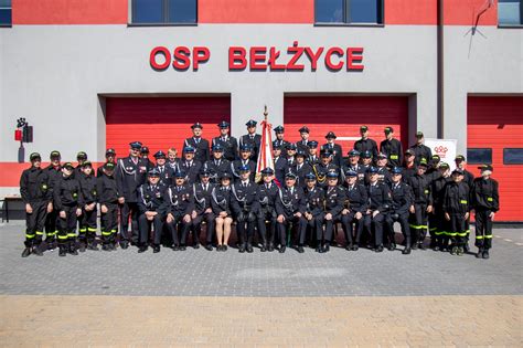 schemat ukazujący obszar działania OSP Bełżyce