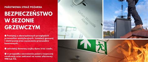 Ostrzeżenie przed pożarami w sezonie grzewczym