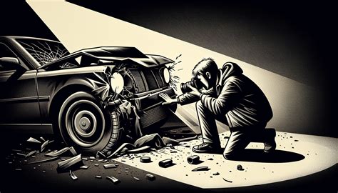 Ilustracja miejsca wypadku przemysłowego