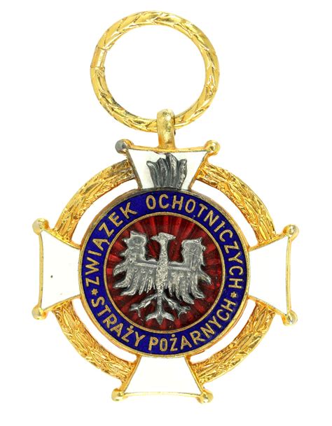 Zdjęcie odznaczenia Złoty Znak Związku OSP RP
