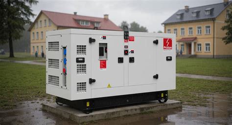 Agregat prądotwórczy i oświetlenie przenośne na miejscu akcji