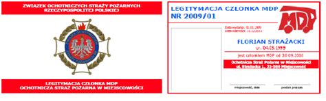 Infografika porównująca prawa członka MDP i pełnoletniego członka OSP