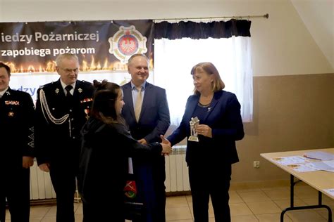 Schemat organizacyjny gminnego turnieju wiedzy pożarniczej