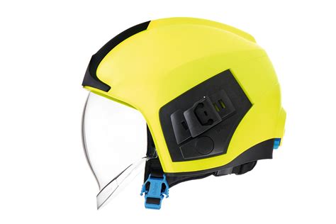 Zdjęcie hełmu strażackiego Dräger HPS 7000 z boku