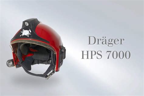 Infografika przekroju hełmu Dräger HPS 7000 z opisem warstw ochronnych