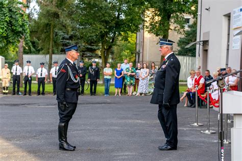Uroczysta msza polowa z okazji jubileuszu jednostki OSP