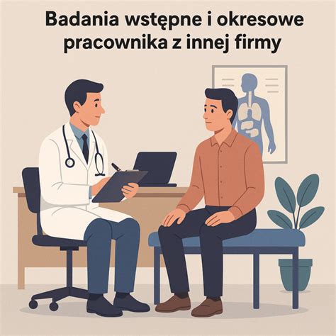 Schemat przedstawiający cykl badań lekarskich dla strażaków OSP, z podziałem na badania wstępne i okresowe oraz ich częstotliwość.