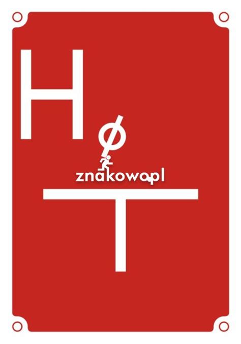 Tablica orientacyjna hydrantu podziemnego