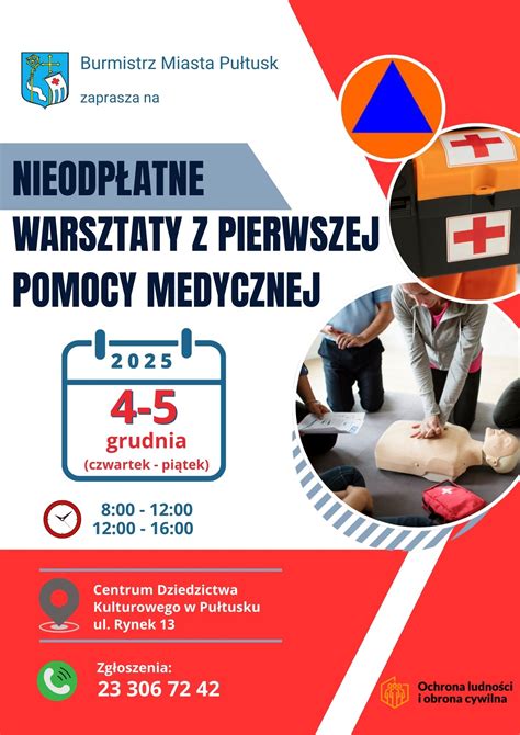Strażacy prowadzący warsztaty z pierwszej pomocy