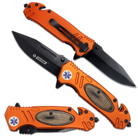 Nóż ratowniczy CFK - gadżet dla służb ratowniczych