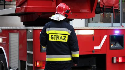 Strażacy OSP podczas ćwiczeń