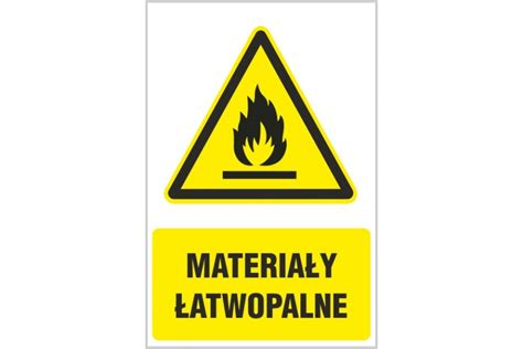 infografika przedstawiająca typowe materiały łatwopalne w magazynach części samochodowych