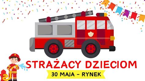 Grafika przedstawiająca dzieci kolorujące obrazki ze strażakami i wozem strażackim.