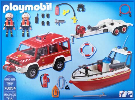 Schemat poszczególnych elementów zestawu Playmobil 70054