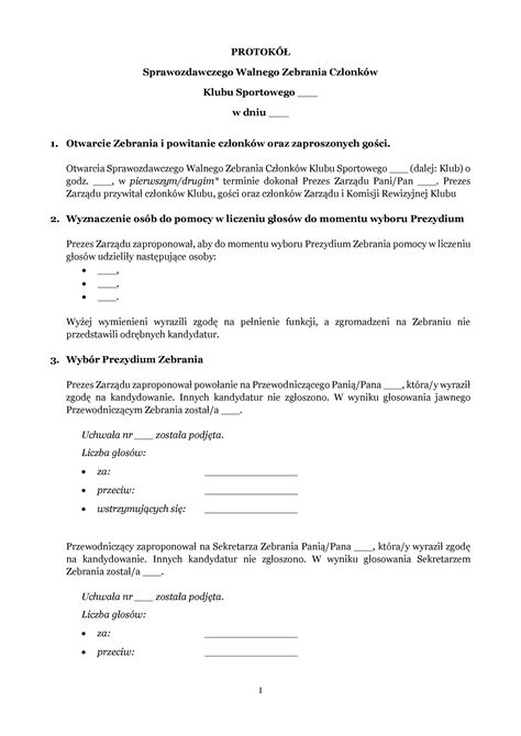 Wzory dokumentów OSP