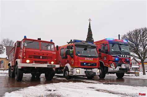 Nowy ciężki samochód ratowniczo-gaśniczy VOLVO FMX 460 OSP Kowala-Stępocina