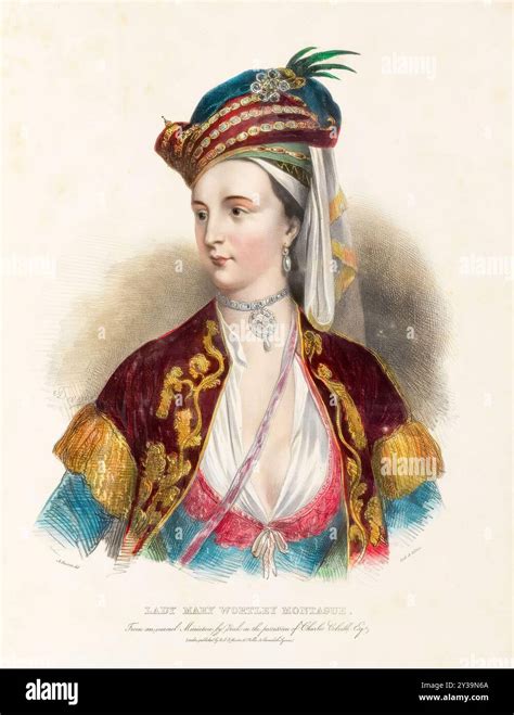 Rycina przedstawiająca Lady Mary Wortley Montagu w Imperium Osmańskim lub scenę wariolizacji