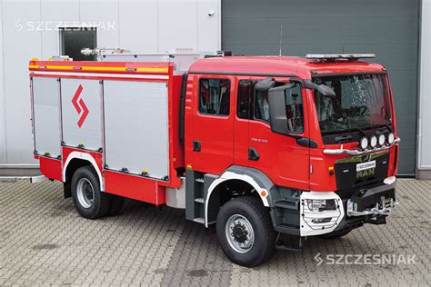 Lekki pojazd gaśniczy MAN Motor Truck