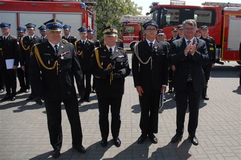 Uroczystość z udziałem strażaków ochotników