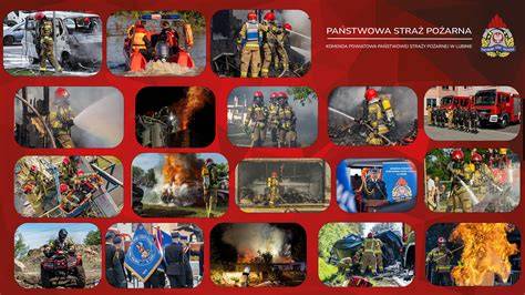 infografika z ciekawostkami o straży pożarnej