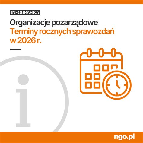 Infografika z kalendarzem obowiązków dla NGO: terminy zatwierdzania sprawozdań, wysyłki do US oraz KRS
