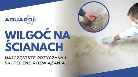 Ilustracja ukazująca mechanizm podciągania kapilarnego wilgoci w ścianie