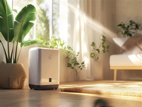 Osuszacz powietrza pracujący w zawilgoconym pomieszczeniu