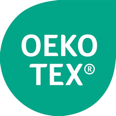 schemat przedstawiający trwałość nadruku i certyfikat bezpieczeństwa OEKO-TEX