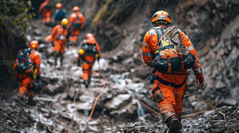 Thematic photo of firefighters in action during a rescue operation, symbolizing the importance of hierarchy and clear command.