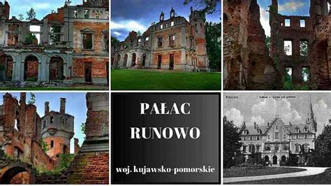 Współczesne zdjęcie odrestaurowanej części Pałacu Runowo Krajeńskie