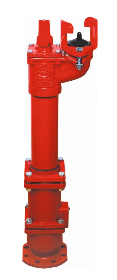 Zdjęcie hydrantu nadziemnego Jafar z podwójnym zamknięciem