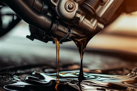 Grafika pokazująca wyciek oleju z silnika samochodu