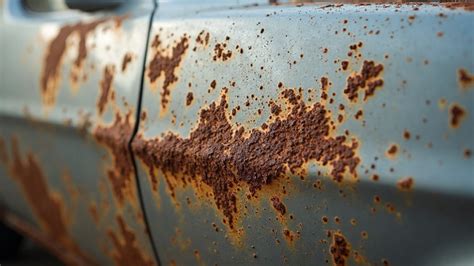 Zdjęcie przedstawiające ślady podpalenia na karoserii samochodu