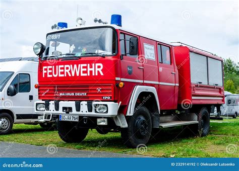 Photo of a restored Magirus-Deutz 170D11F fire truck