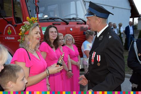 Zdjęcie przedstawiające jubileusz 95-lecia jednostki OSP w Bąkowie