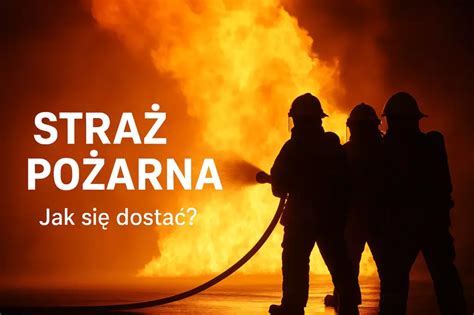 Infografika przedstawiająca testy sprawnościowe dla strażaków