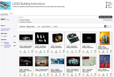 zdjęcie instrukcji LEGO ukrytych pod kanapą