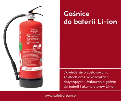 Przykładowe modele gaśnic Lith Ex do baterii litowo-jonowych