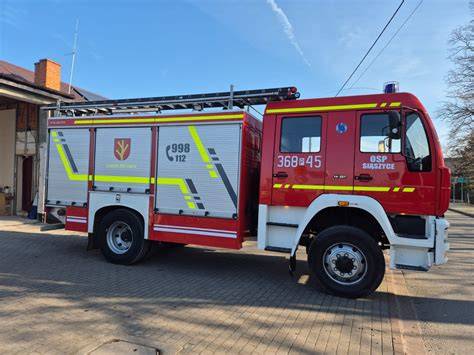 Zdjęcie nowoczesnego wozu bojowego IVECO GBA 2,3/8 OSP KSRG Koszyce Wielkie