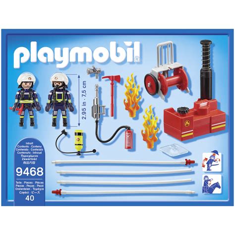 PLAYMOBIL 9468 detal figurki strażaka z akcesoriami