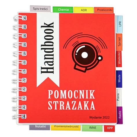 Zdjecie okładki Kieszonkowego Pomocnika Strażaka Handbook Edycja 2022