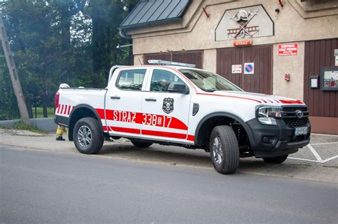 Zdjęcie aktualnych pojazdów bojowych OSP Meszna