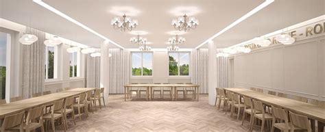 Zdjęcie sali bankietowej w OSP Kisielowie z zapleczem kuchennym